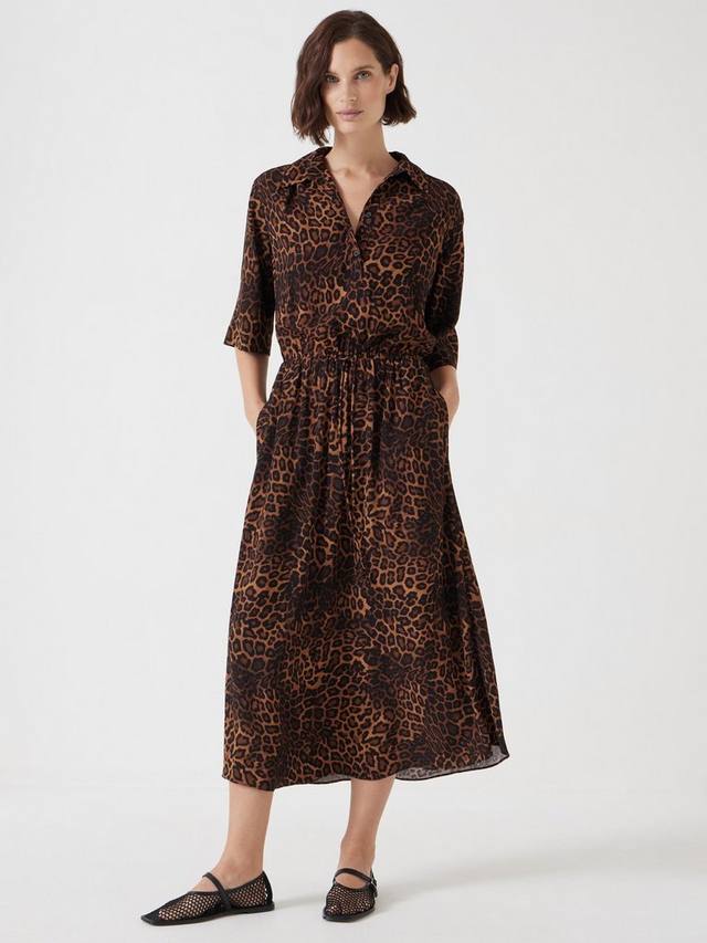 Платье с коротким рукавом и леопардовым принтом HUSH, коричневый/разноцветный
Платье с коротким рукавом и леопардовым принтом HUSH, коричневый/разноцветный