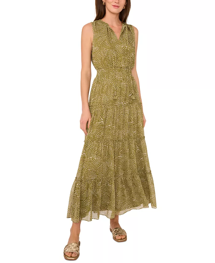 Женское бесшовное макси-платье с принтом и ярусами 1.STATE, зеленый
Женское бесшовное макси-платье с принтом и ярусами 1.STATE, зеленый