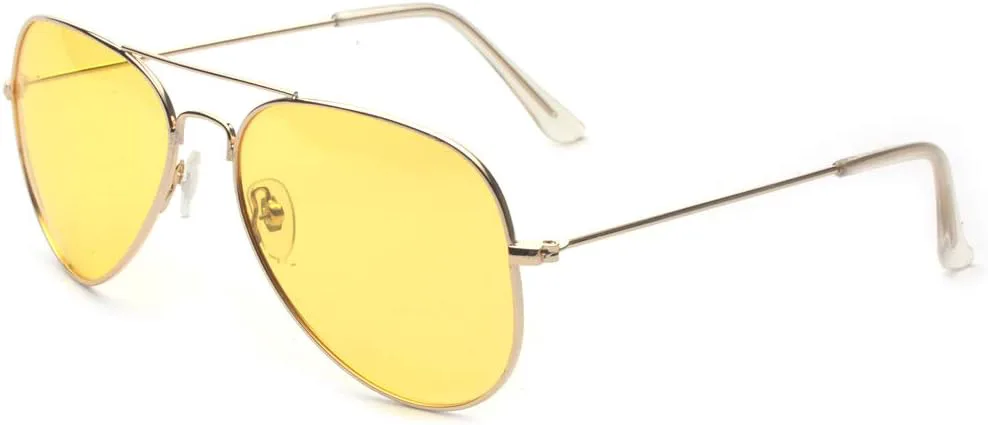 Солнцезащитные очки-авиаторы Outray для мужчин и женщин, поляризованные, с металлической оправой, для вождения, защита от УФ-излучения 400, Gold Frame/Yellow Lens
Солнцезащитные очки-авиаторы Outray для мужчин и женщин, поляризованные, с металлической оправой, для вождения, защита от УФ-излучения 400, Gold Frame/Yellow Lens