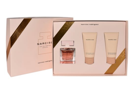 Подарочный набор косметики, 3 шт. Narciso Rodriguez, Cristal 
Подарочный набор косметики, 3 шт. Narciso Rodriguez, Cristal