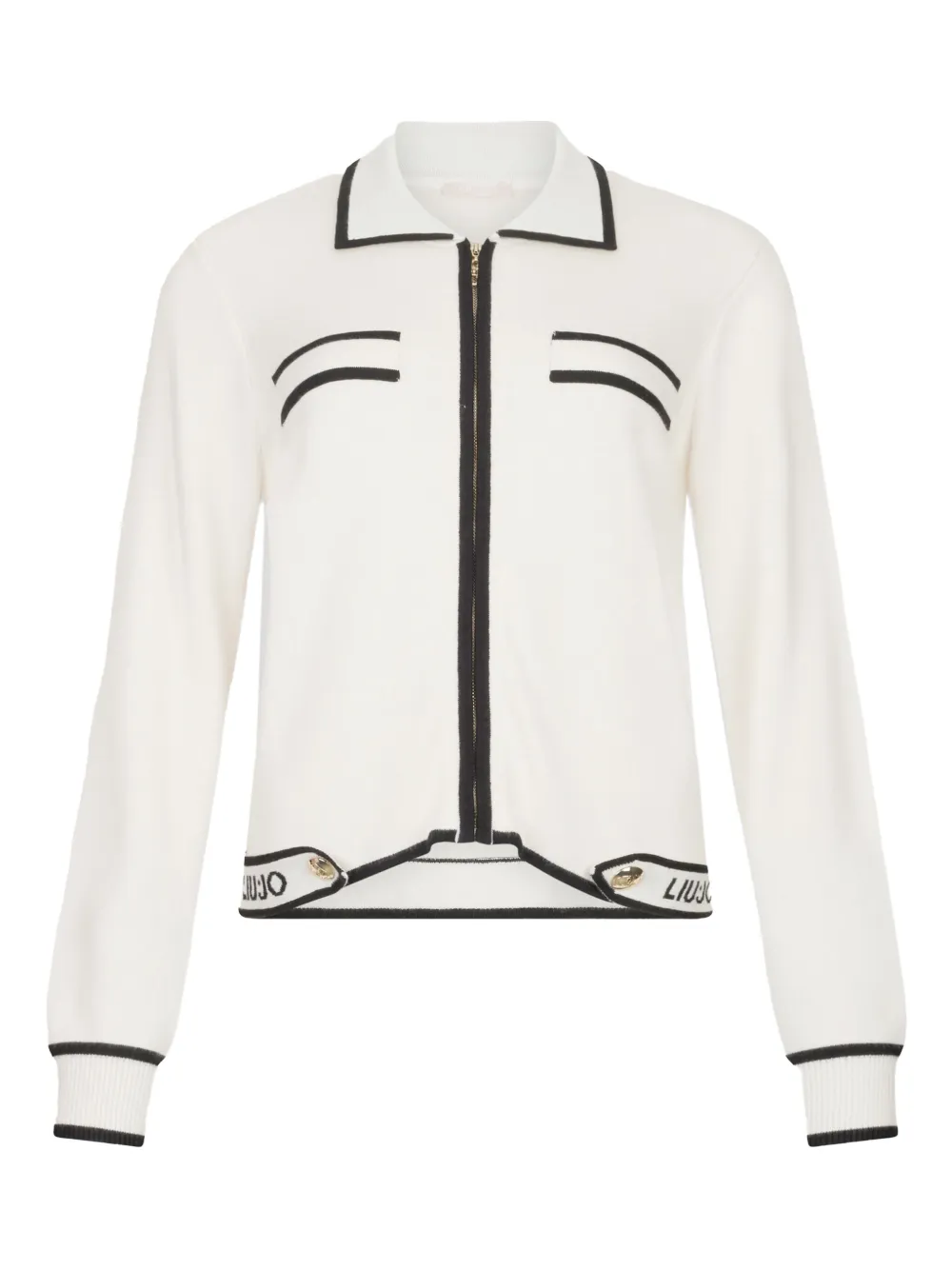 Кардиган на молнии LIU JO, белый
Кардиган на молнии LIU JO, белый