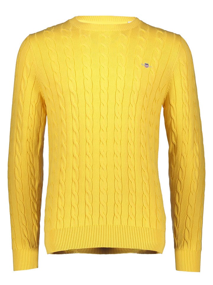 Свитер желтого цвета Gant
Свитер желтого цвета Gant