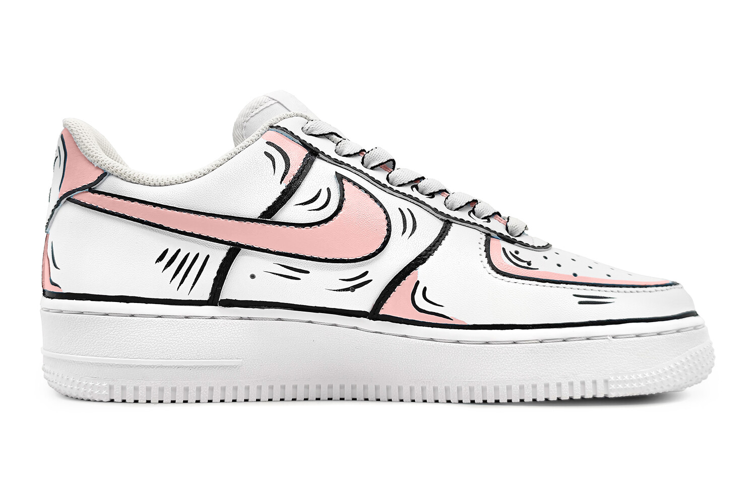 Кроссовки Nike Air Force 1 Skateboarding Shoes Unisex Low-top Core Black / Cloud White / Team Shock Pink 2, черный
Кроссовки Nike Air Force 1 Skateboarding Shoes Unisex Low-top Core Black / Cloud White / Team Shock Pink 2, черный
