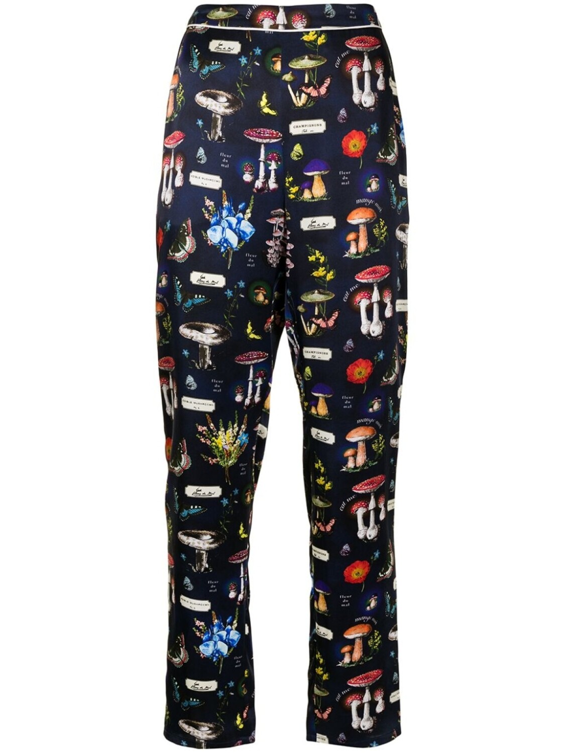 Fleur Du Mal брюки с графичным принтом, синий
Fleur Du Mal брюки с графичным принтом, синий