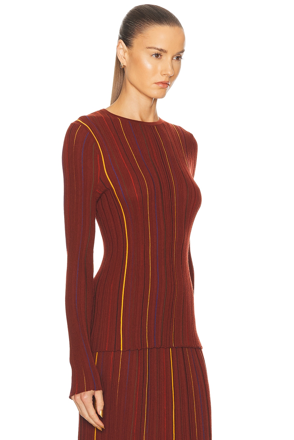 Топ Augie Gabriela Hearst, Burnt Sienna
Топ Augie Gabriela Hearst, Burnt Sienna