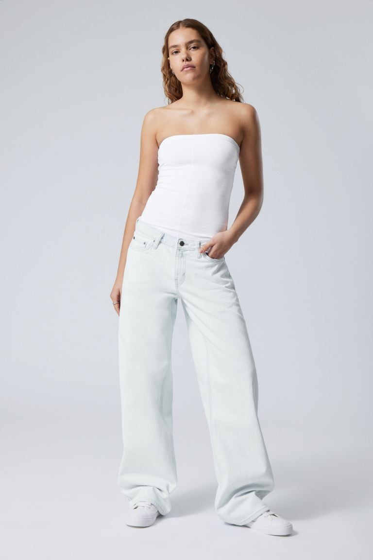 Свободные джинсы с заниженным поясом Weekday, синий
Свободные джинсы с заниженным поясом Weekday, синий