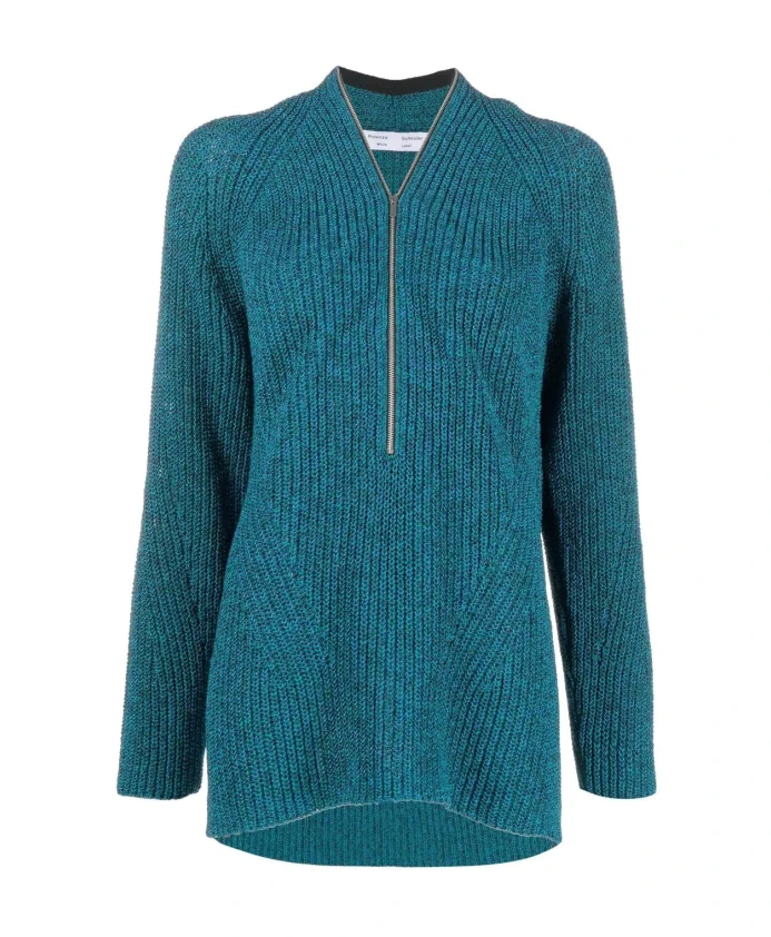 Свитер на молнии в повседневном стиле Proenza Schouler, синий
Свитер на молнии в повседневном стиле Proenza Schouler, синий