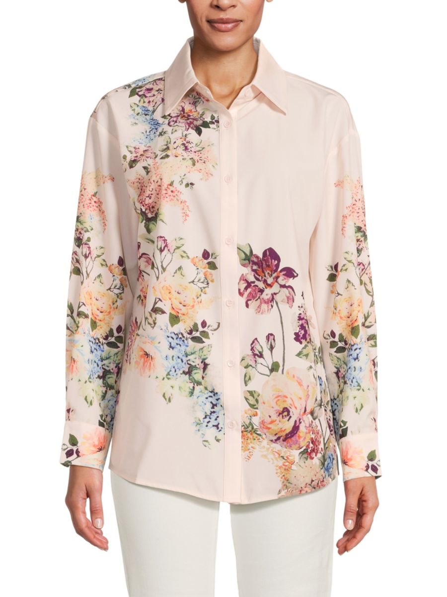 Блузка с цветочным принтом и пуговицами спереди Wdny, цвет Peach Combo
Блузка с цветочным принтом и пуговицами спереди Wdny, цвет Peach Combo