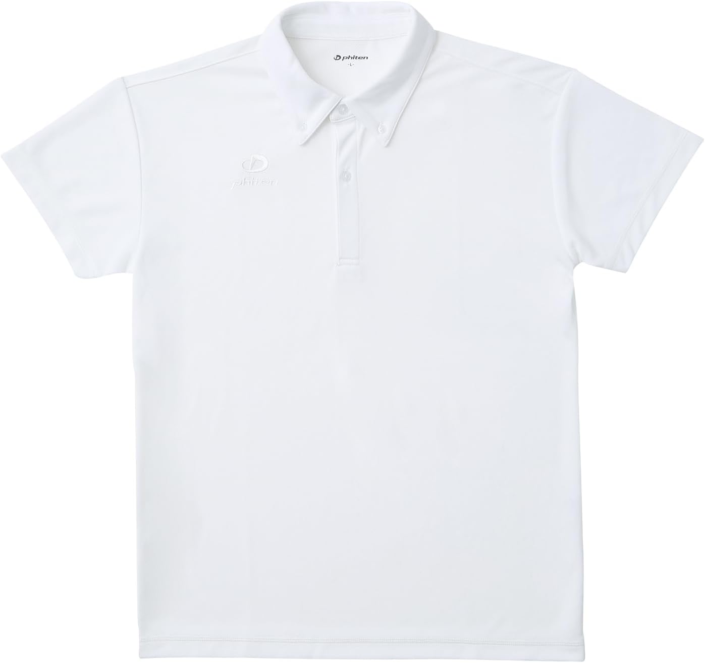 Футболка-поло phiten Smooth Dry, белая, короткий рукав
Футболка-поло phiten Smooth Dry, белая, короткий рукав