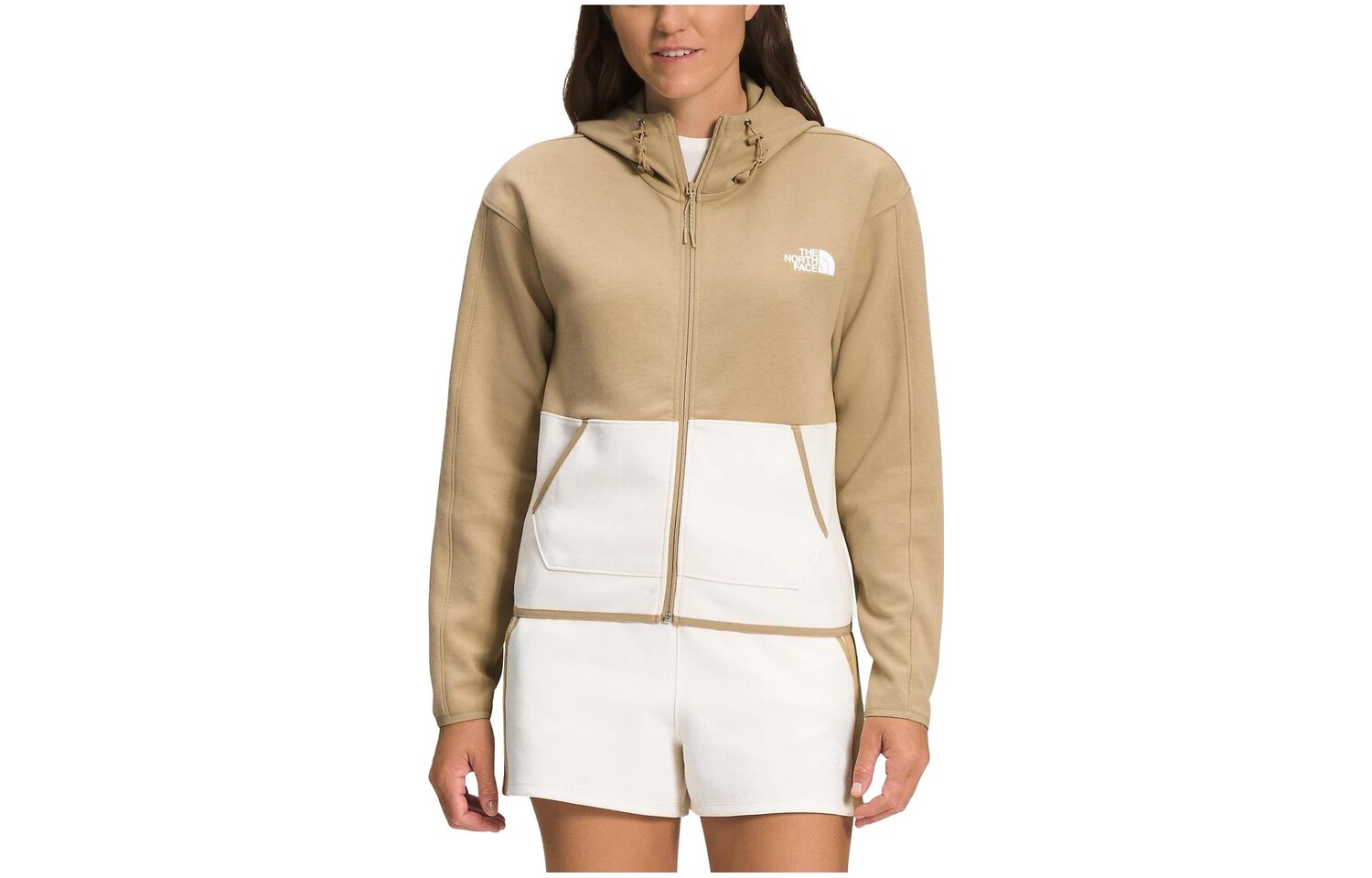 Свитшот женский белый/коричневый The North Face
Свитшот женский белый/коричневый The North Face