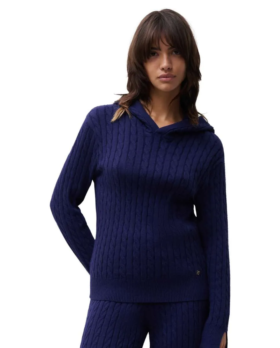 Мягкая толстовка с плетеными деталями из коллекции Twist Chantelle, темно-синий
Мягкая толстовка с плетеными деталями из коллекции Twist Chantelle, темно-синий