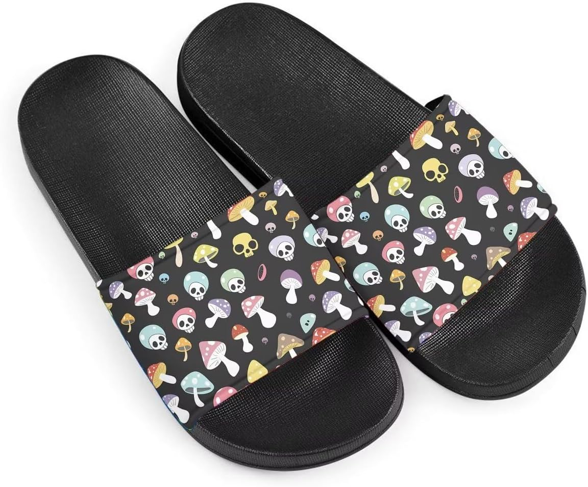 Женские сандалии Широкие тапочки Сандалии с узором гриб EVA Плоские сандалии Легкие сандали Летние шлепанцы для улицы и дома Getelinseng, Colorful Mushroom Skull
Женские сандалии Широкие тапочки Сандалии с узором гриб EVA Плоские сандалии Легкие сандали Летние шлепанцы для улицы и дома Getelinseng, Colorful Mushroom Skull