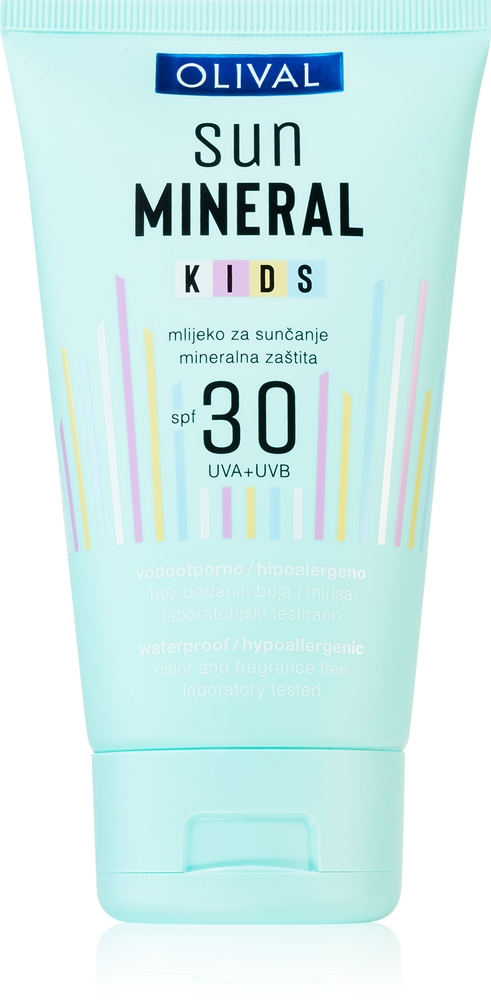 Детский лосьон для загара Sun Mineral Kids Olival, spf 30 150 мл
Детский лосьон для загара Sun Mineral Kids Olival, spf 30 150 мл