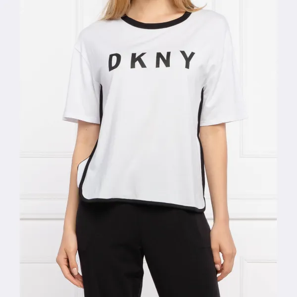 Футболка стандартного кроя Dkny, белый 
Футболка стандартного кроя Dkny, белый