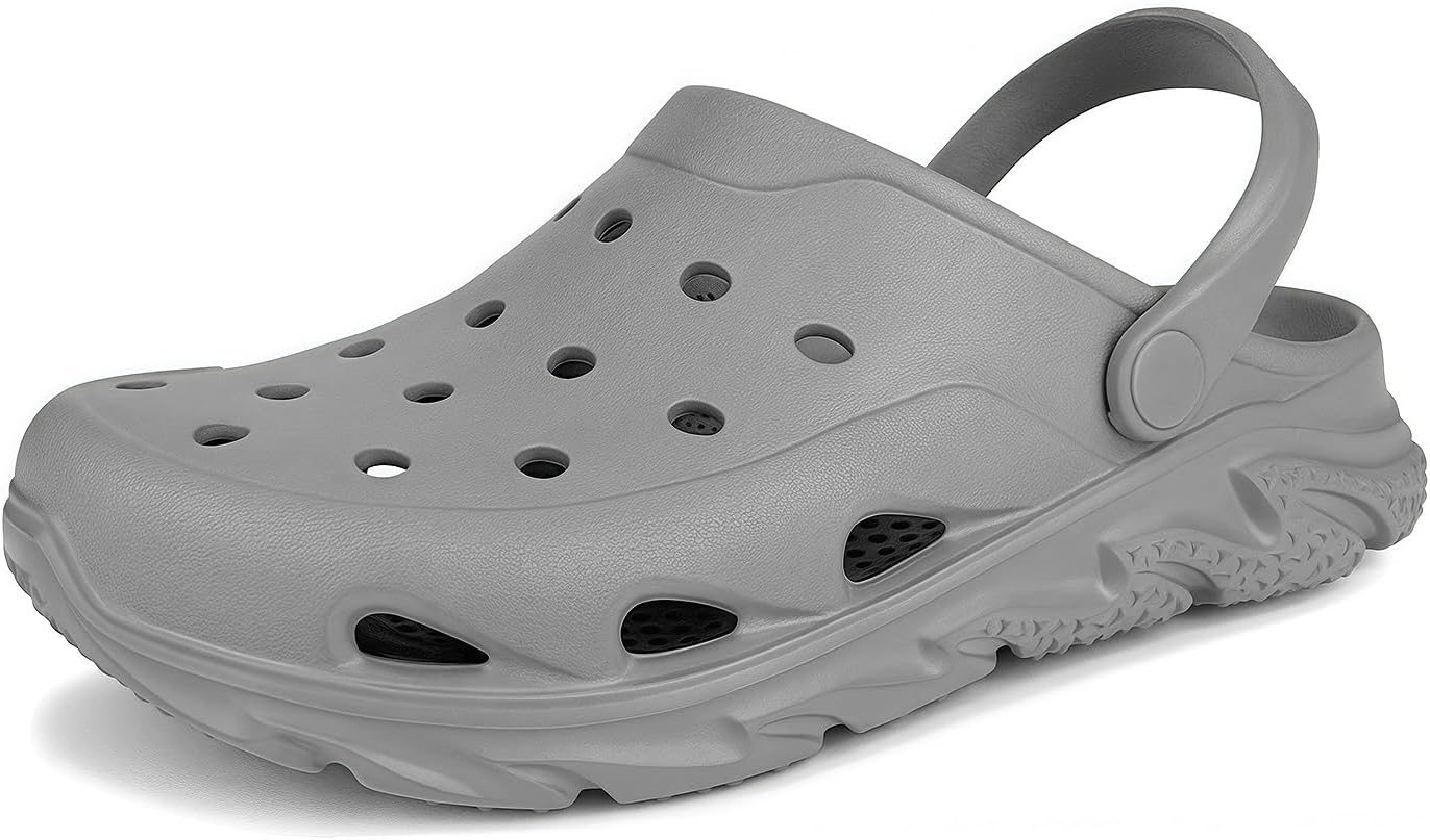 Женские и мужские кломпы с поддержкой свода стопы Scecocrs, садовая обувь, взрослые слипоны, летние спортивные сандалии для улицы, пляжа и воды, повседневные легкие дышащие тапочки с противоскользящей подошвой, серый
Женские и мужские кломпы с поддержкой свода стопы Scecocrs, садовая обувь, взрослые слипоны, летние спортивные сандалии для улицы, пляжа и воды, повседневные легкие дышащие тапочки с противоскользящей подошвой, серый