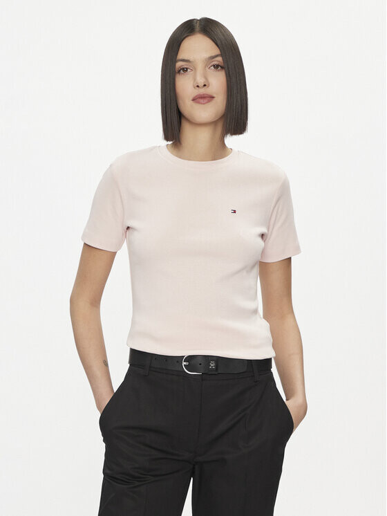 Футболка узкого кроя Tommy Hilfiger, розовый
Футболка узкого кроя Tommy Hilfiger, розовый