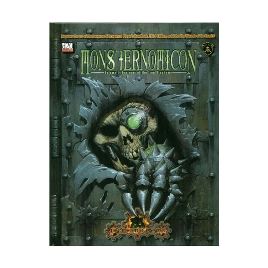 Monsternomicon #1 - Denizens of the Iron Kingdoms (3.0), Iron Kingdoms (d20), твердый переплет
Monsternomicon #1 - Denizens of the Iron Kingdoms (3.0), Iron Kingdoms (d20), твердый переплет