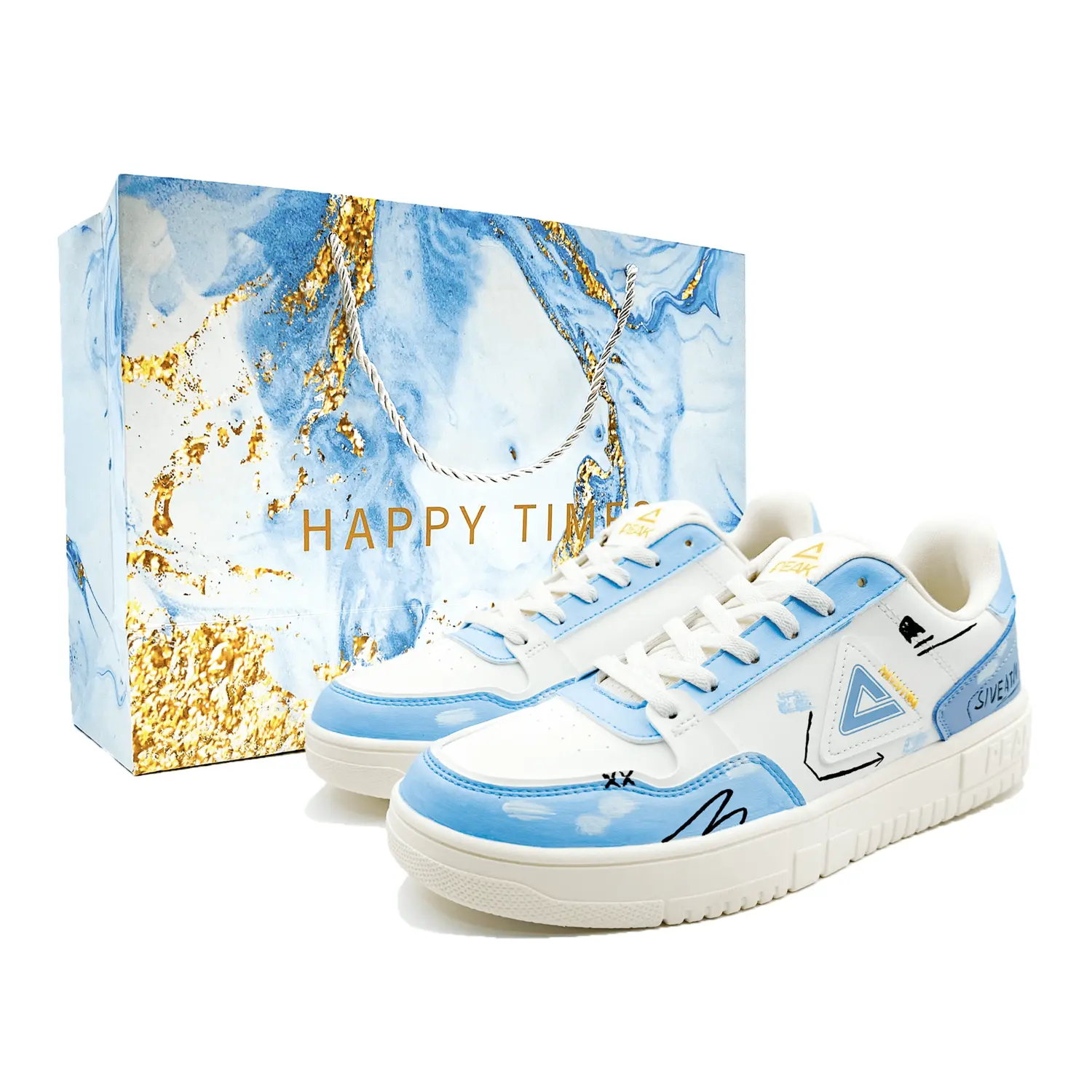 PEAK Низкие кроссовки для скейтбординга Coverage, устойчивые к истиранию и скольжению, мужские, белые, синие
PEAK Низкие кроссовки для скейтбординга Coverage, устойчивые к истиранию и скольжению, мужские, белые, синие