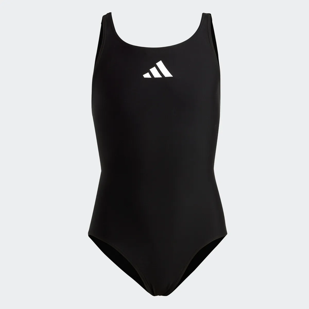 Купальник adidas Performance "3 BARS SOL ST Y" (1 шт.), белый 
Купальник adidas Performance "3 BARS SOL ST Y" (1 шт.), белый
