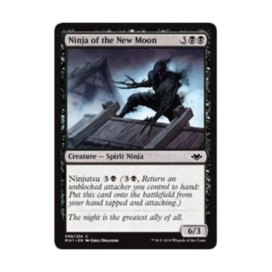 CCG Ниндзя новолуния (К), MTG - Modern Horizons 
CCG Ниндзя новолуния (К), MTG - Modern Horizons