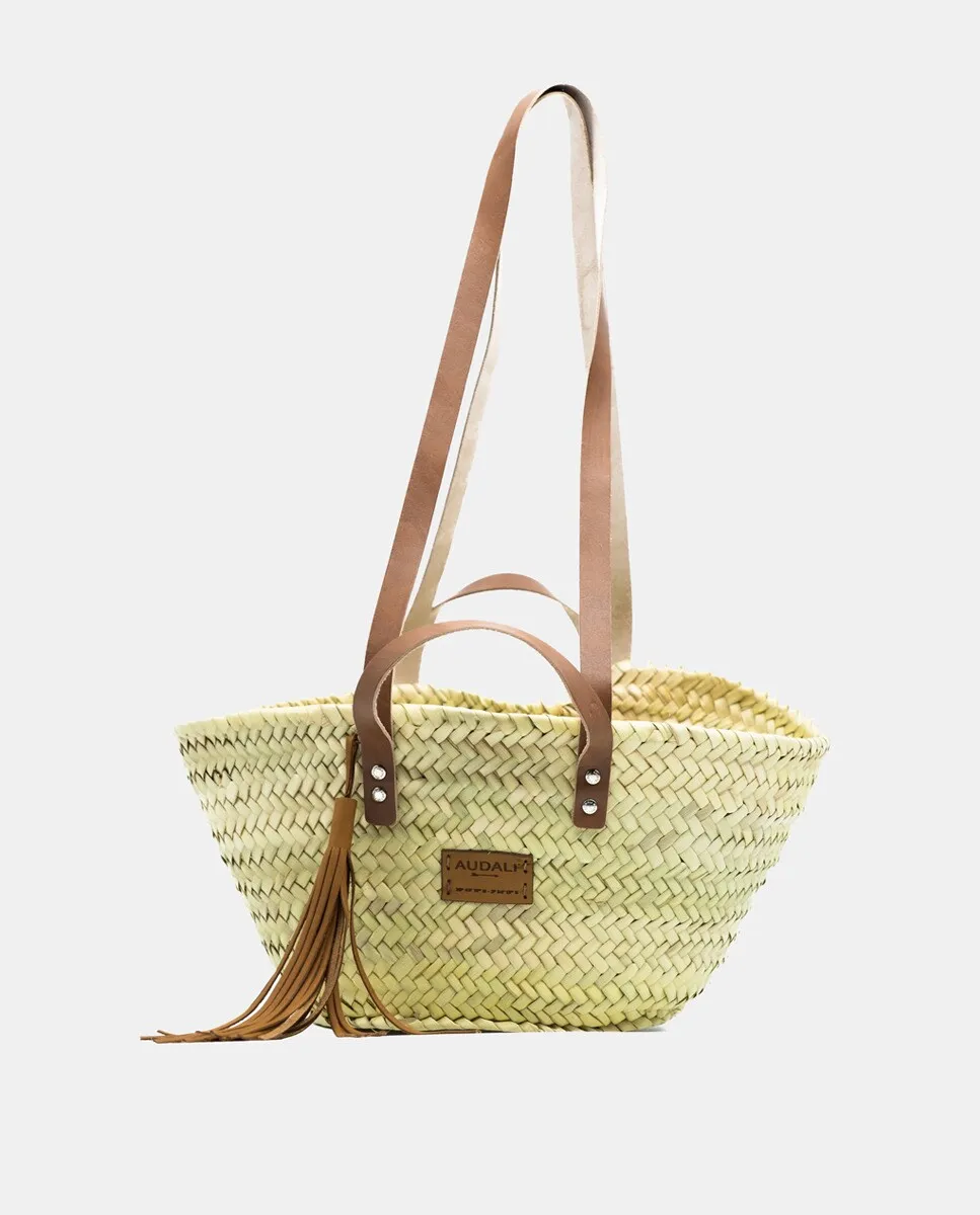 Открытая сумка среднего размера, натуральное волокно Audali, коричневый
Открытая сумка среднего размера, натуральное волокно Audali, коричневый