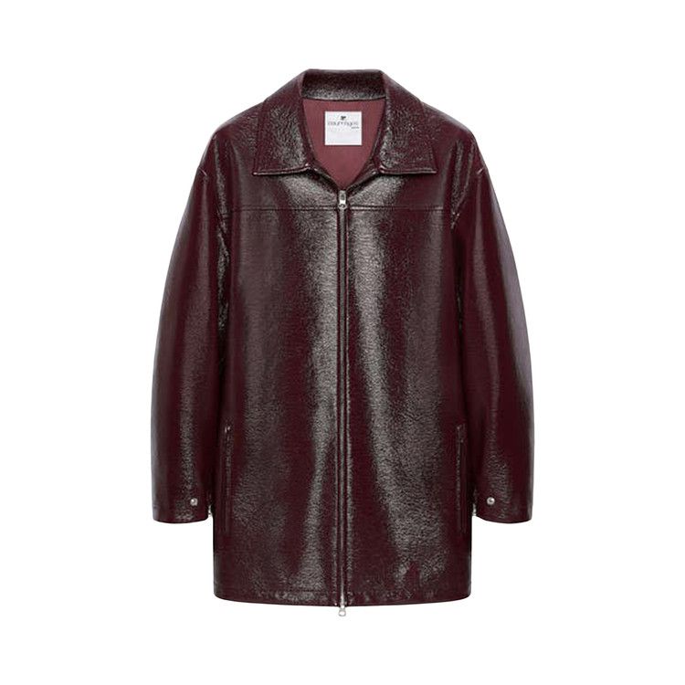 Куртка Courrèges Zipped Vinyl Maxi Bomber Jacket 'Burgundy'
Куртка Courrèges Zipped Vinyl Maxi Bomber Jacket 'Burgundy'