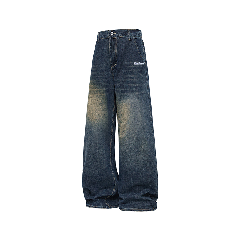 VanCamel Джинсы мужские синие умеренно расклешенные
VanCamel Джинсы мужские синие умеренно расклешенные