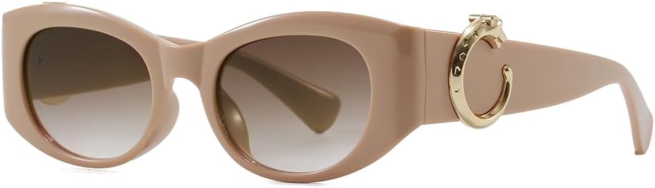 Роскошные солнцезащитные очки «кошачий глаз» для женщин, крупная оправа с золотистой пряжкой в виде конской уздечки, тонированные линзы с защитой от УФ-излучения ENSARJOE, Khaki
Роскошные солнцезащитные очки «кошачий глаз» для женщин, крупная оправа с золотистой пряжкой в виде конской уздечки, тонированные линзы с защитой от УФ-излучения ENSARJOE, Khaki