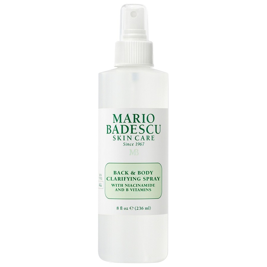 Спрей для тела back & body clarifying spray Mario Badescu, объем 236 мл
Спрей для тела back & body clarifying spray Mario Badescu, объем 236 мл