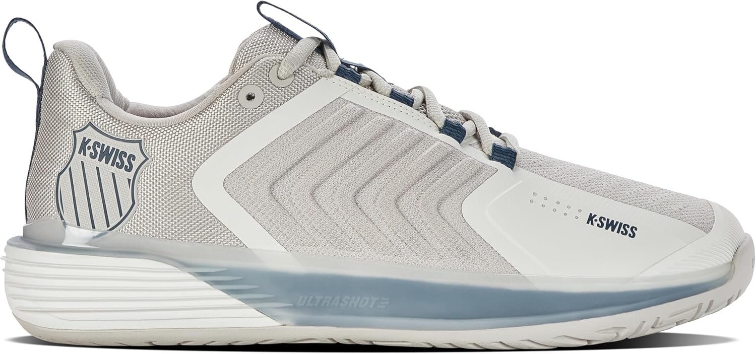 Мужские теннисные кроссовки K-Swiss Ultrashot 3, белый/бирюзовый
Мужские теннисные кроссовки K-Swiss Ultrashot 3, белый/бирюзовый