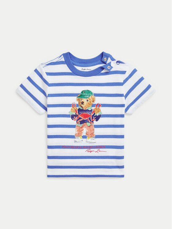 Футболка обычного кроя 322965904001 Polo Ralph Lauren, белый 
Футболка обычного кроя 322965904001 Polo Ralph Lauren, белый