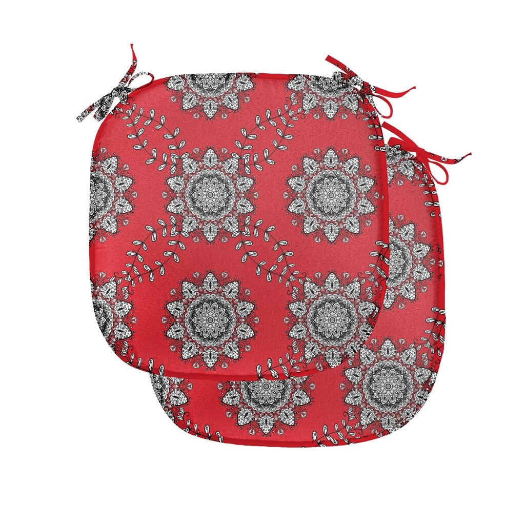 Подушки на обеденный стул ABAKUHAUS Red Mandala, декоративная водонепроницаемая подушка с вихревыми цветами и ремнями для кухонных сидений, 40 см x 40 см — упаковка из 2 шт., ярко-белый
Подушки на обеденный стул ABAKUHAUS Red Mandala, декоративная водонепроницаемая подушка с вихревыми цветами и ремнями для кухонных сидений, 40 см x 40 см — упаковка из 2 шт., ярко-белый