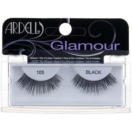 Пара накладных ресниц Glamour 105 Черный, Ardell
Пара накладных ресниц Glamour 105 Черный, Ardell