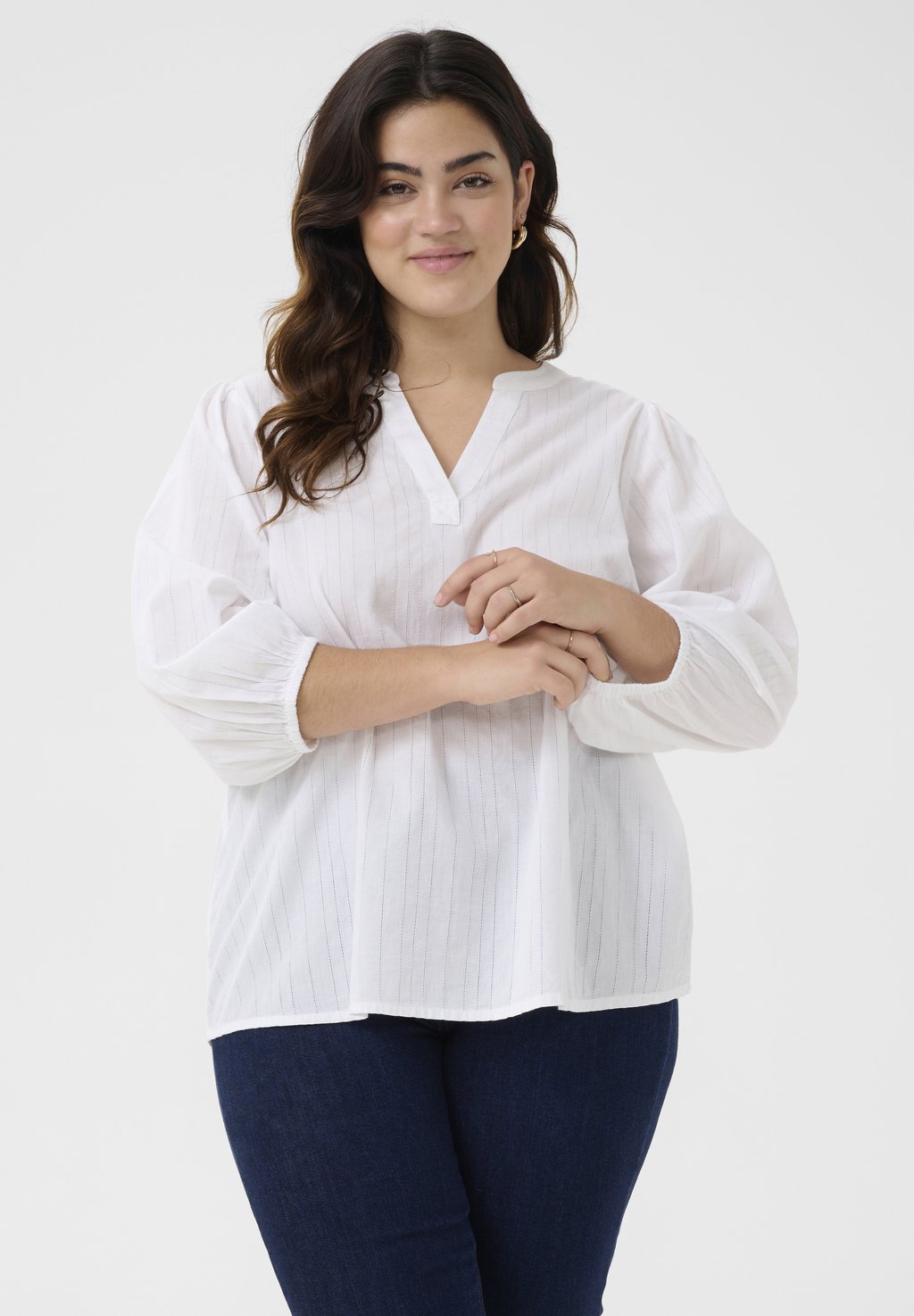 Блуза JOLISA Kaffe Curve, молочный
Блуза JOLISA Kaffe Curve, молочный