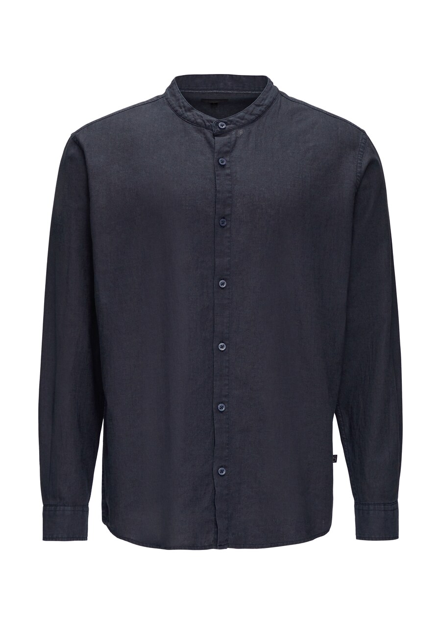 Рубашка на пуговицах классического кроя QS, ночной синий
Рубашка на пуговицах классического кроя QS, ночной синий