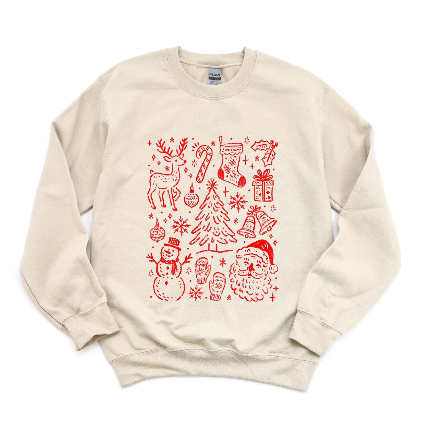 Рождественские рисунки мелом - женская толстовка с графическим принтом Simply Sage Market, dust
Рождественские рисунки мелом - женская толстовка с графическим принтом Simply Sage Market, dust