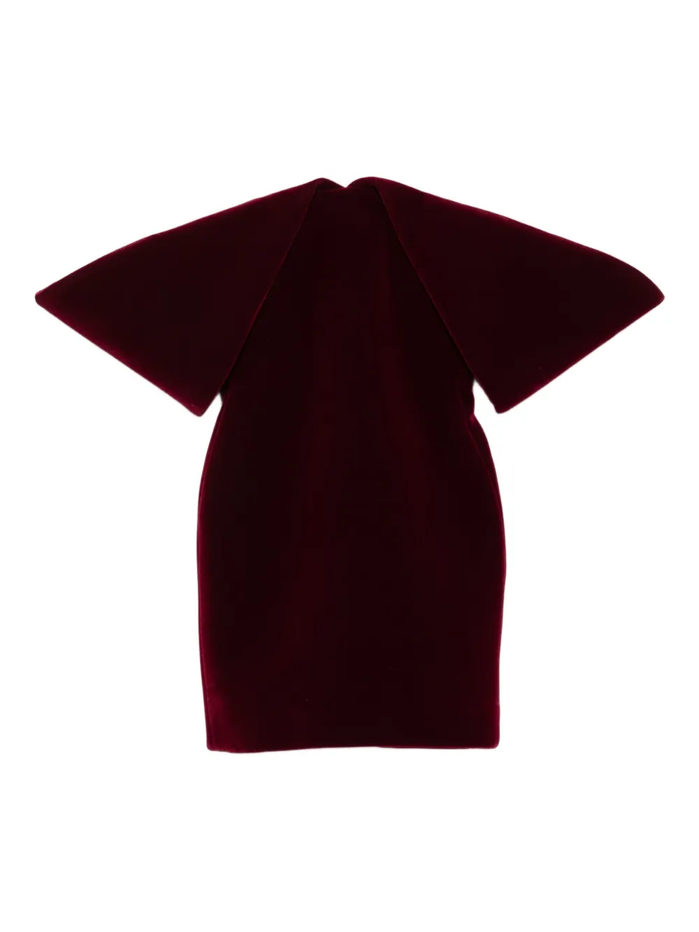 Вельветовое платье с открытыми плечами David Koma, красный
Вельветовое платье с открытыми плечами David Koma, красный