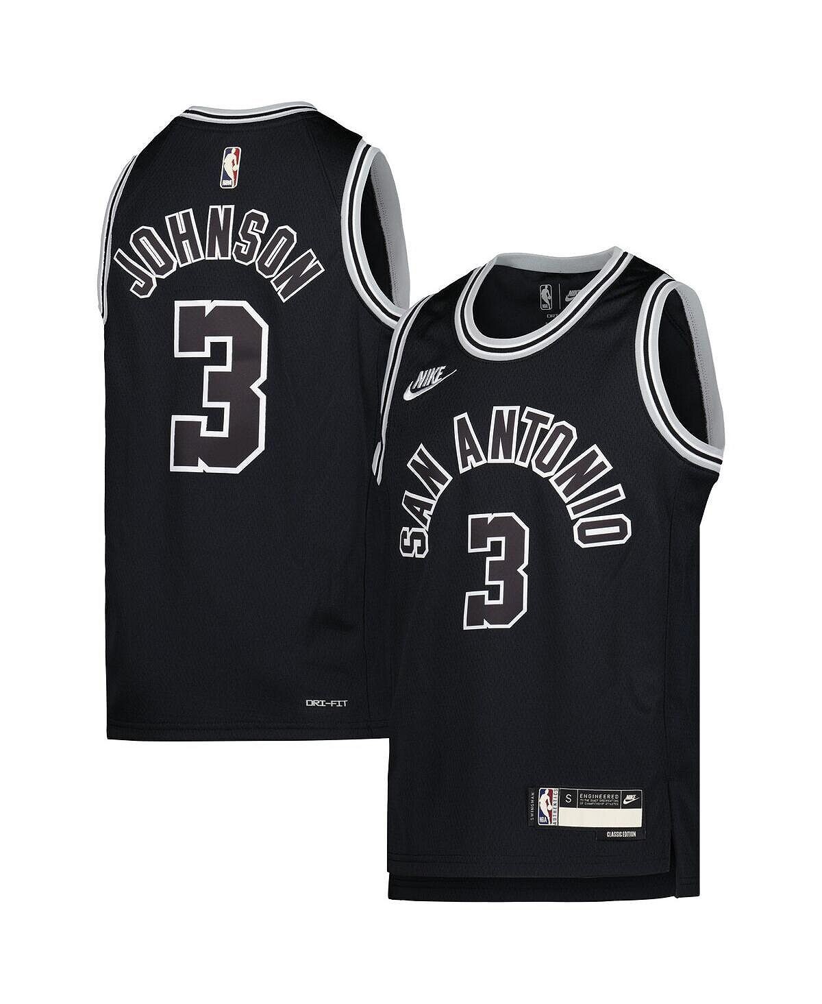 Черная футболка Big Boys and Girls Keldon Johnson San Antonio Spurs 2022/23 Swingman — классическое издание Nike, Черный, Черная футболка Big Boys and Girls Keldon Johnson San Antonio Spurs 2022/23 Swingman — классическое издание Nike
Черная футболка Big Boys and Girls Keldon Johnson San Antonio Spurs 2022/23 Swingman — классическое издание Nike, Черный, Черная футболка Big Boys and Girls Keldon Johnson San Antonio Spurs 2022/23 Swingman — классическое издание Nike