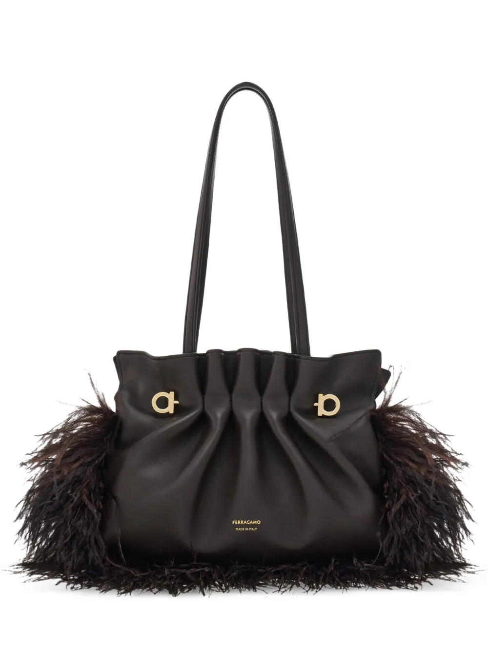 Мягкая сумка (размер S) Ferragamo, коричневый
Мягкая сумка (размер S) Ferragamo, коричневый