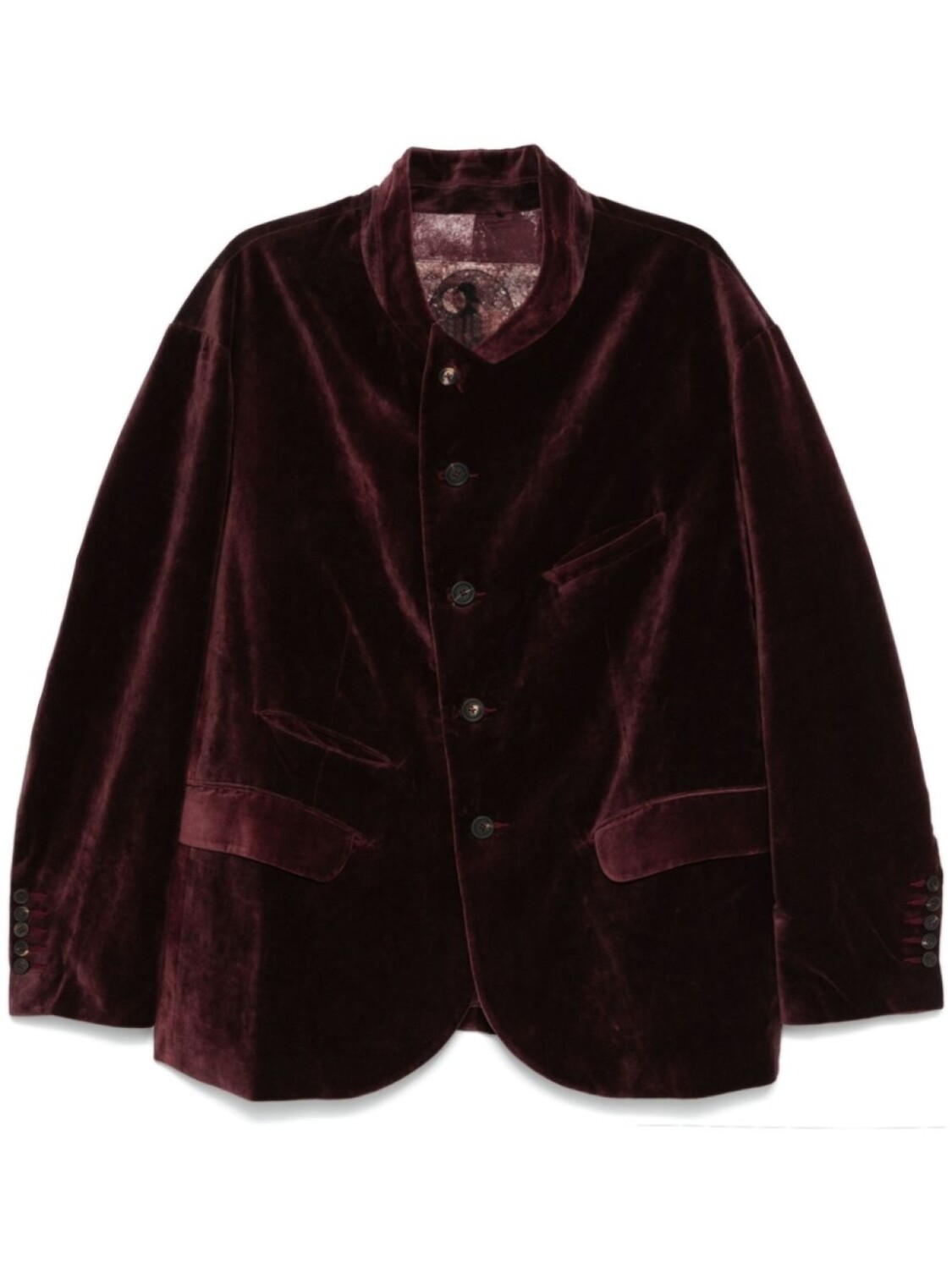 Ziggy Chen однобортный пиджак, красный
Ziggy Chen однобортный пиджак, красный