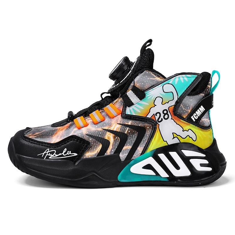 Детские баскетбольные кроссовки для детей FCMM, черный/зеленый/желтый
Детские баскетбольные кроссовки для детей FCMM, черный/зеленый/желтый