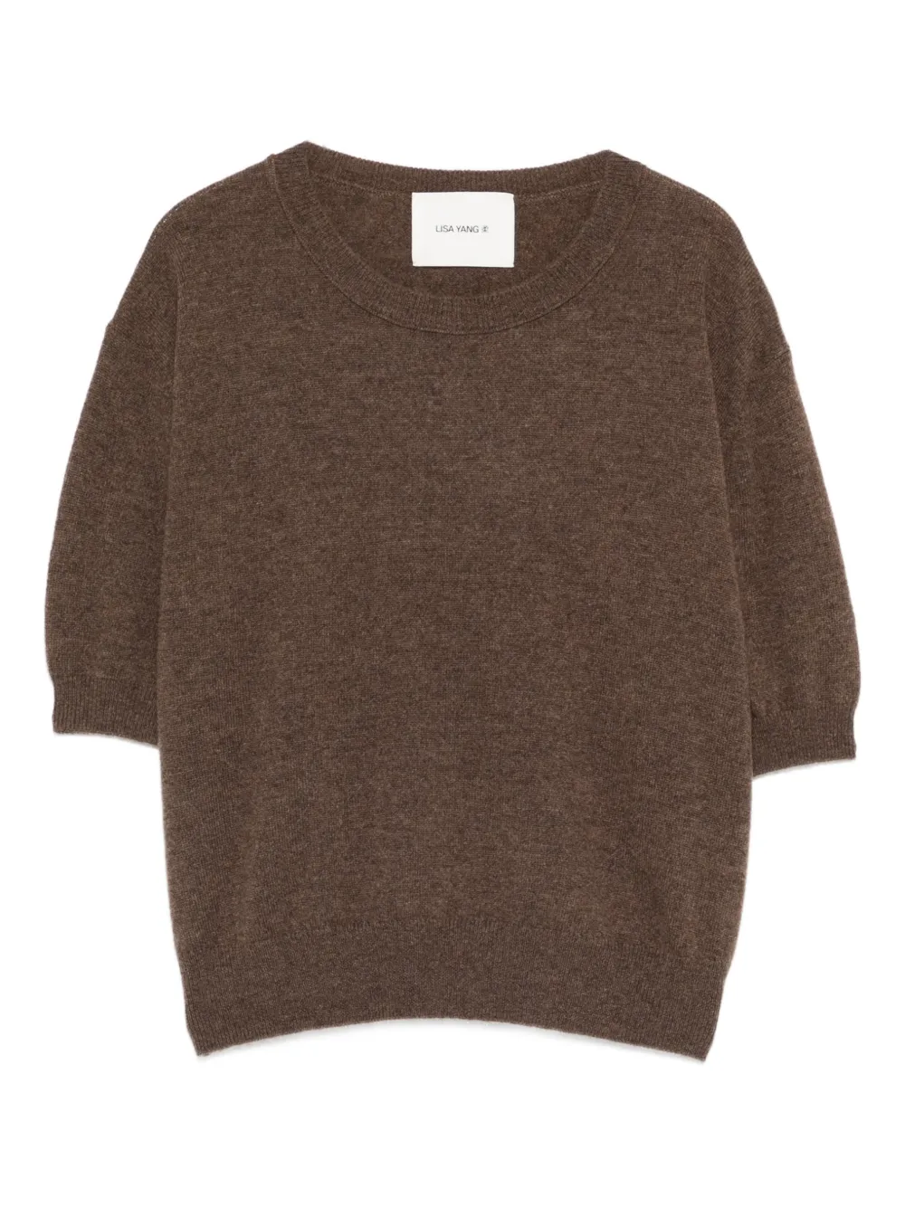 Топ Genevra с короткими рукавами Lisa Yang, коричневый
Топ Genevra с короткими рукавами Lisa Yang, коричневый