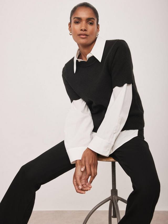 Футболка с коротким рукавом и ажурным краем Mint Velvet
Футболка с коротким рукавом и ажурным краем Mint Velvet