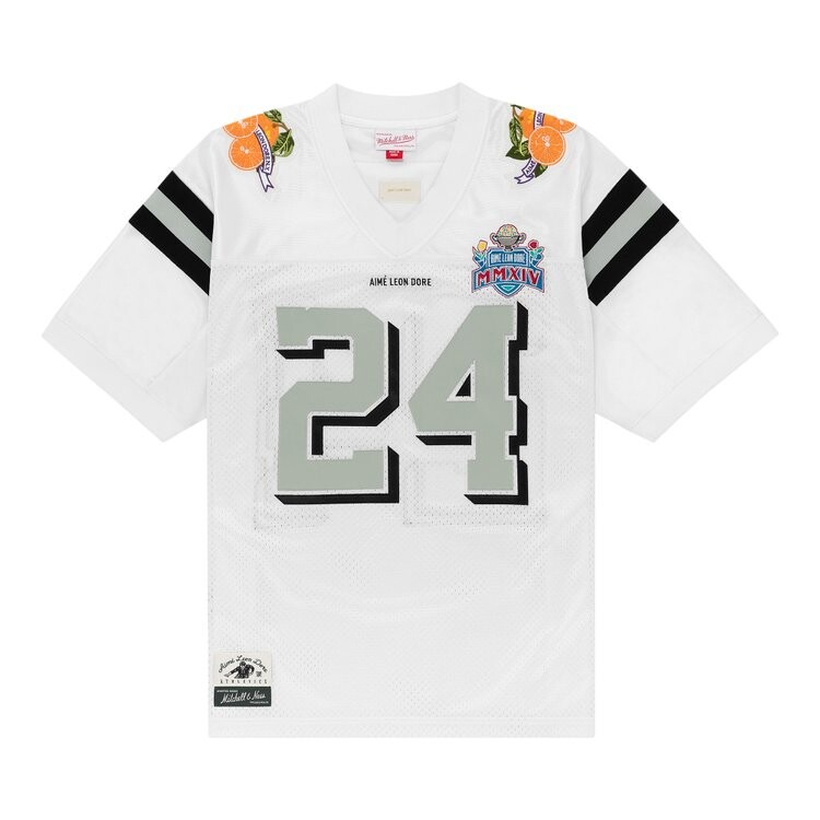 Джерси Aimé Leon Dore x Mitchell & Ness Team Football 'White', белый
Джерси Aimé Leon Dore x Mitchell & Ness Team Football 'White', белый