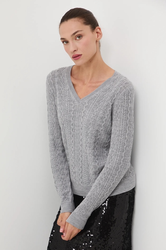 Свитер из мериносовой шерсти Medicine, серый
Свитер из мериносовой шерсти Medicine, серый