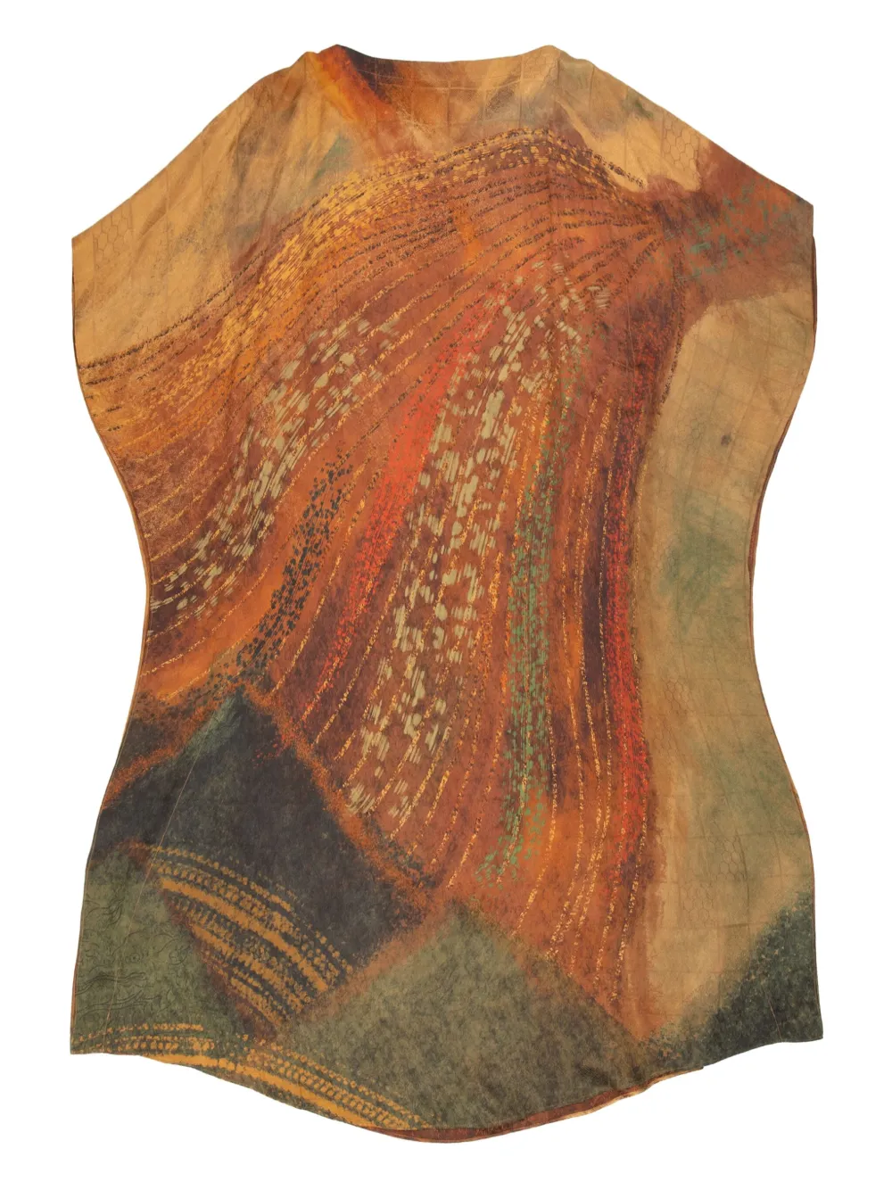 Платье мини с графичным принтом YANGKEHAN, оранжевый
Платье мини с графичным принтом YANGKEHAN, оранжевый