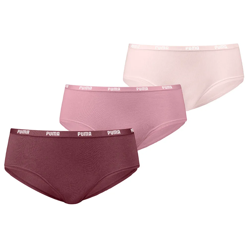 Трусы 3 шт Puma Hipster, розовый
Трусы 3 шт Puma Hipster, розовый