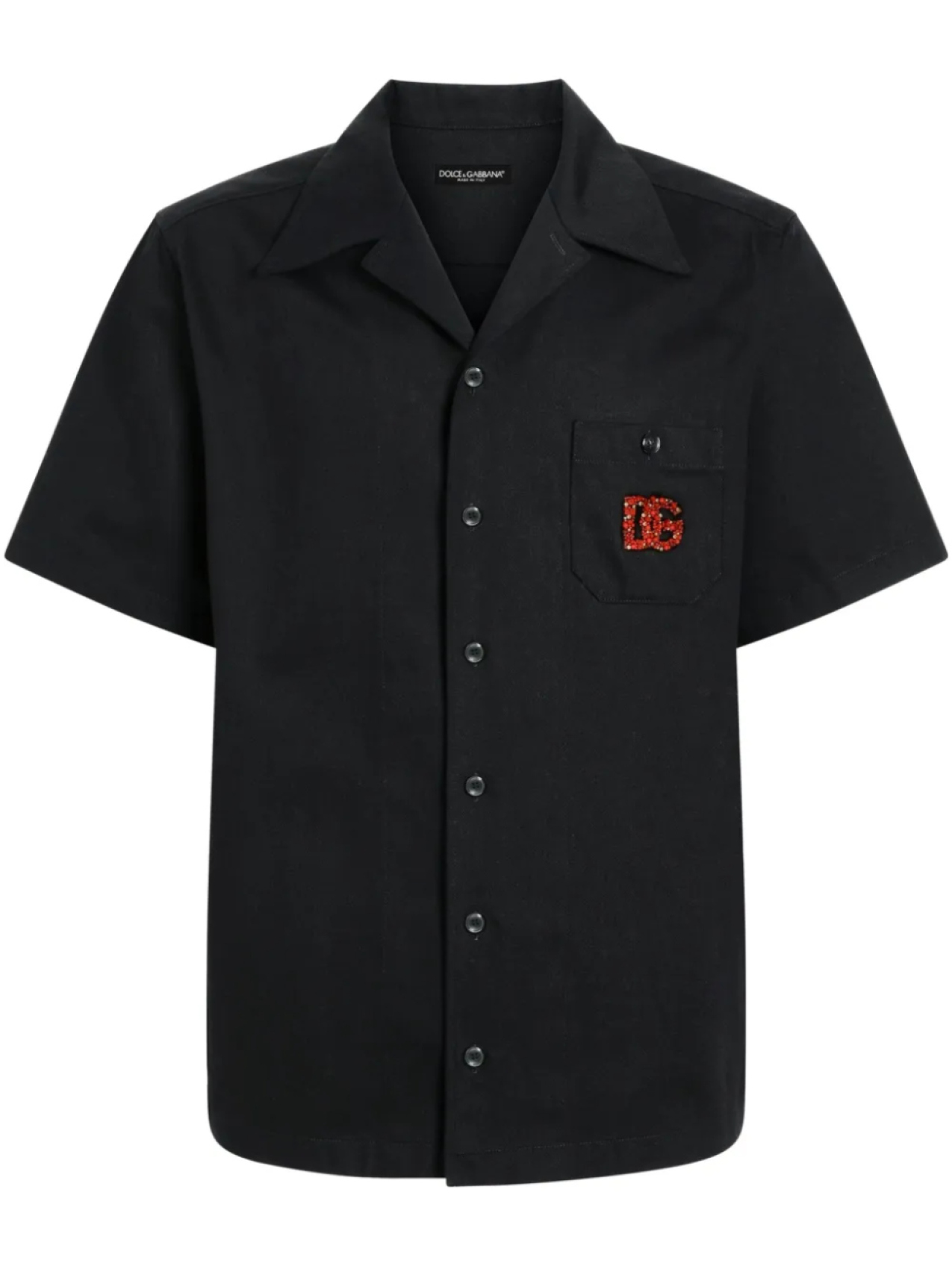 Рубашка с логотипом Dolce & Gabbana из бисера, черный
Рубашка с логотипом Dolce & Gabbana из бисера, черный