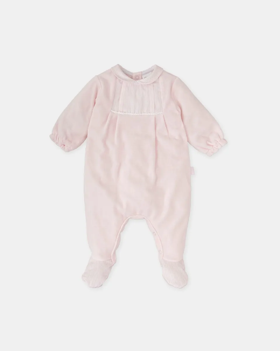 Комбинезон с ножками для малыша розового цвета Tutto Piccolo
Комбинезон с ножками для малыша розового цвета Tutto Piccolo