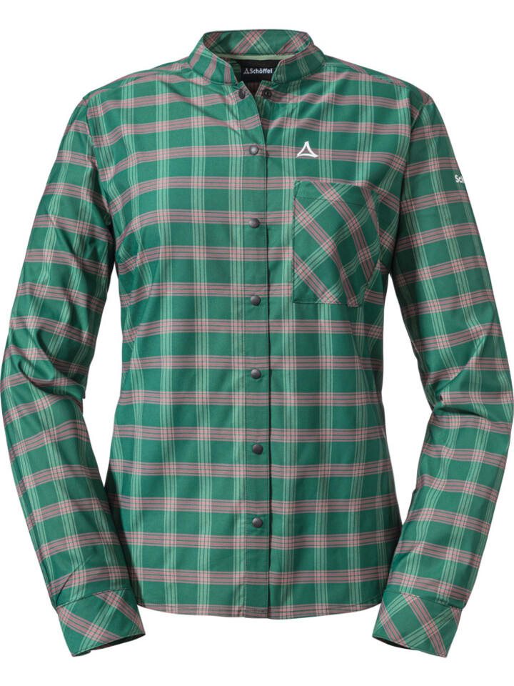 Блуза Schöffel Bluse Blouse Pianosa L, цвет psychotropical 
Блуза Schöffel Bluse Blouse Pianosa L, цвет psychotropical